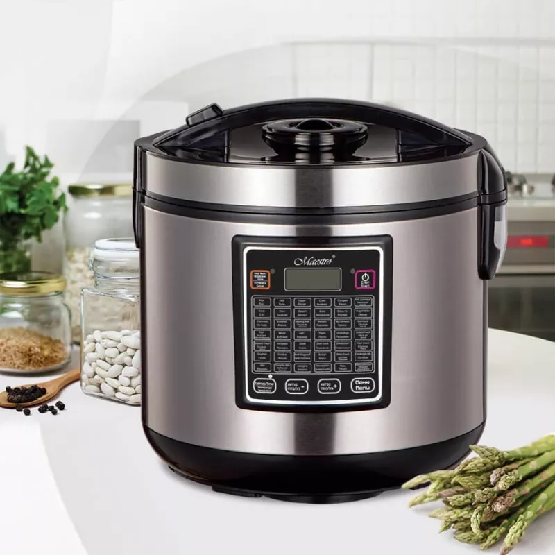 Multicooker Maestro MR-793 5 L, 900 W, stal nierdzewna/czarny, 42 programy automatyczne, 40–160°C