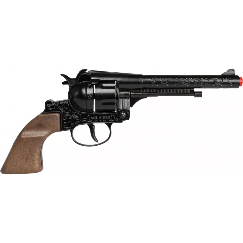 Pulio Metal Cowboy Revolver Gonher — metalowy rewolwer na kapiszony model 155122/6