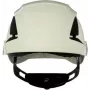 3M X5501V-CE-4 kask ochronny ABS syntetyki Biały