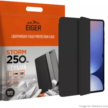 Etui do tabletu Eiger Storm Stylus 250m na Galaxy Tab S10 FE+ — czarny