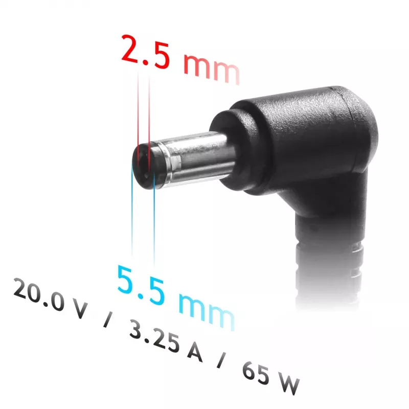 Zasilacz/adapter Akyga AK-ND-17 do użytku wewnętrznego 65 W czarny