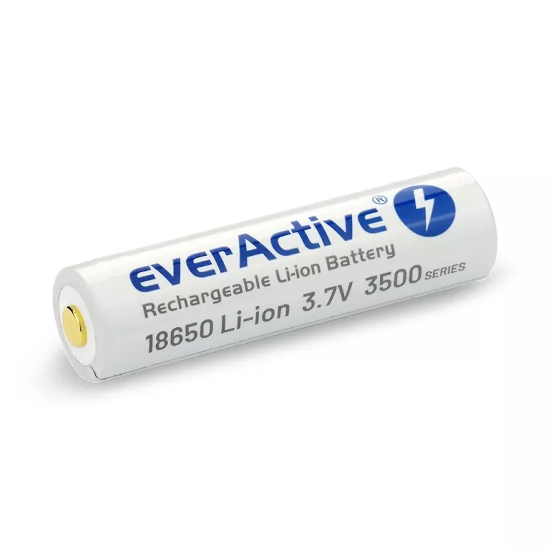 18650 Li-Ion 3.7V everActive 3500mAh battery (1 szt.) micro-USB with protection