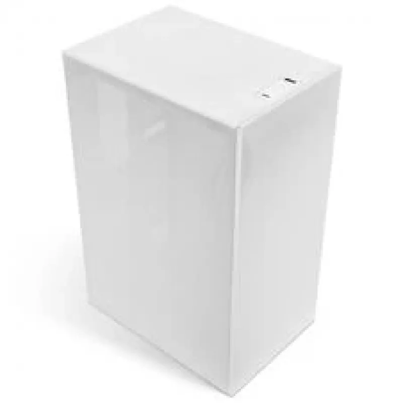 Obudowa PC Mini-ATX ssupd Meshroom S V2, biała, panele mesh, obsługuje płytę główną ATX i PCIe 5.0