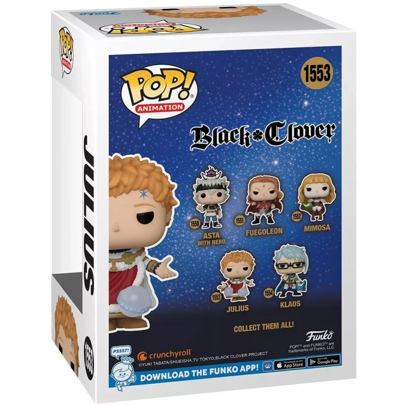 Funko Pop figurka Czarny Clover Julius (143274)