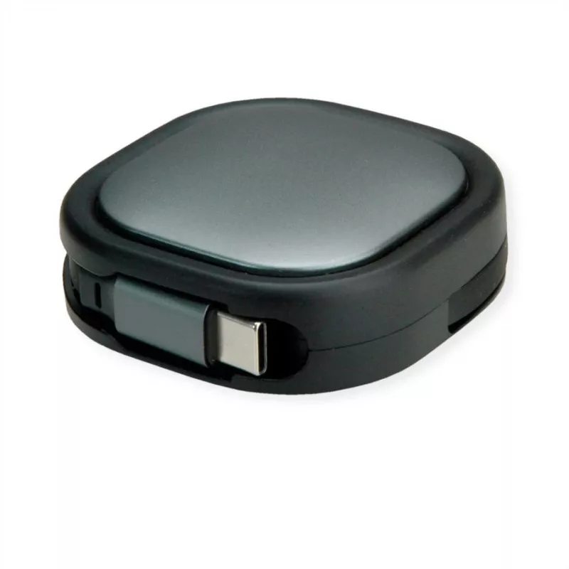 ROLINE USB2.0 zwijany kabel C-C ST/ST 1,2 m – kabel – cyfrowy/dane (11.02.8420)
