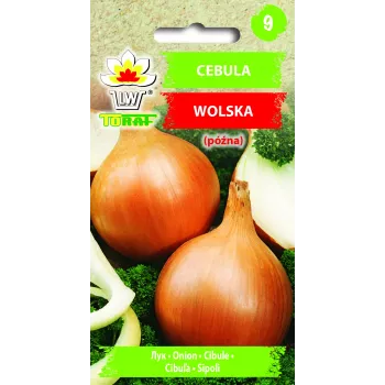 Nasiona warzyw cebuli Wolska Toraf, opakowanie 5g