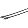 Kabel USB-C ShiverPeaks 13-72025 Type-C do Type-C TB4 UltraFlex 1 m