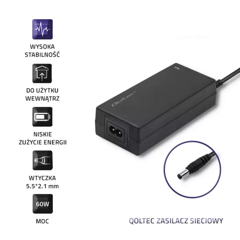 Zasilacz Qoltec 50796