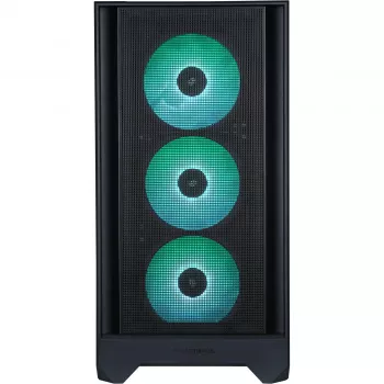 Obudowa PC Silentware Flow 110 A-RGB Czarna — obudowa midi tower, panel boczny ze szkła hartowanego