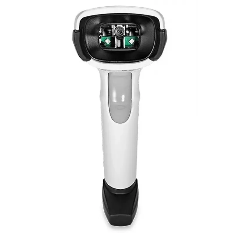 Zebra DS2208 Ręczny czytnik kodów kreskowych 1D/2D LED Czarny, Biały
