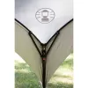 FastPitch Event Shelter XL, Pawilon srebrny/ciemnoniebieski, 4,5 x 4,5 Metra
