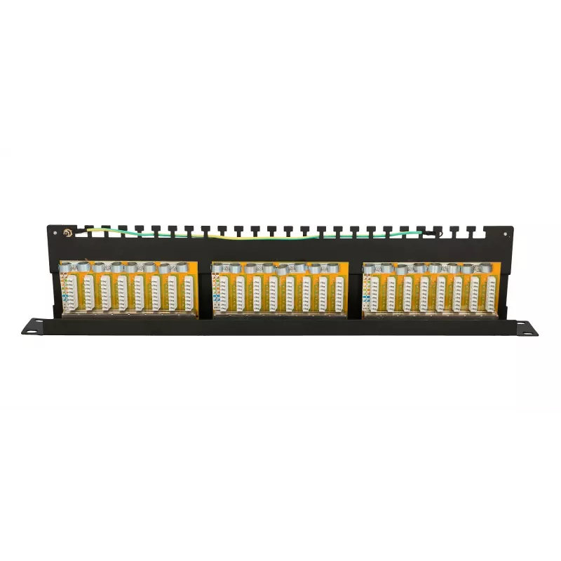 Extralink CAT6 STP V2 | Patchpanel | 24 porty