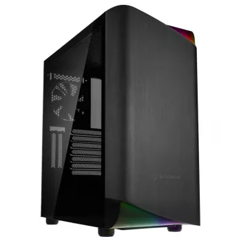 SilverStone Seta A1 Midi-Tower, Szkło hartowane - czarny
