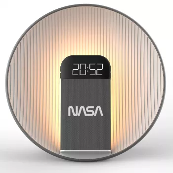 NASA SPC600 Głośnik Bluetooth / Budzik / Ładowarka bezprzewodowa