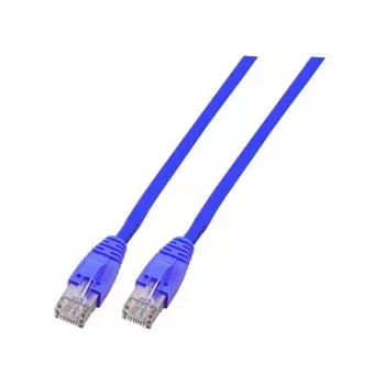 EFB Elektronik EFB K8104BL.3 - Kabel krosowy Cat.6 U/UTP CCA, 3 m, niebieski