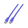 EFB Elektronik EFB K8104BL.3 - Kabel krosowy Cat.6 U/UTP CCA, 3 m, niebieski