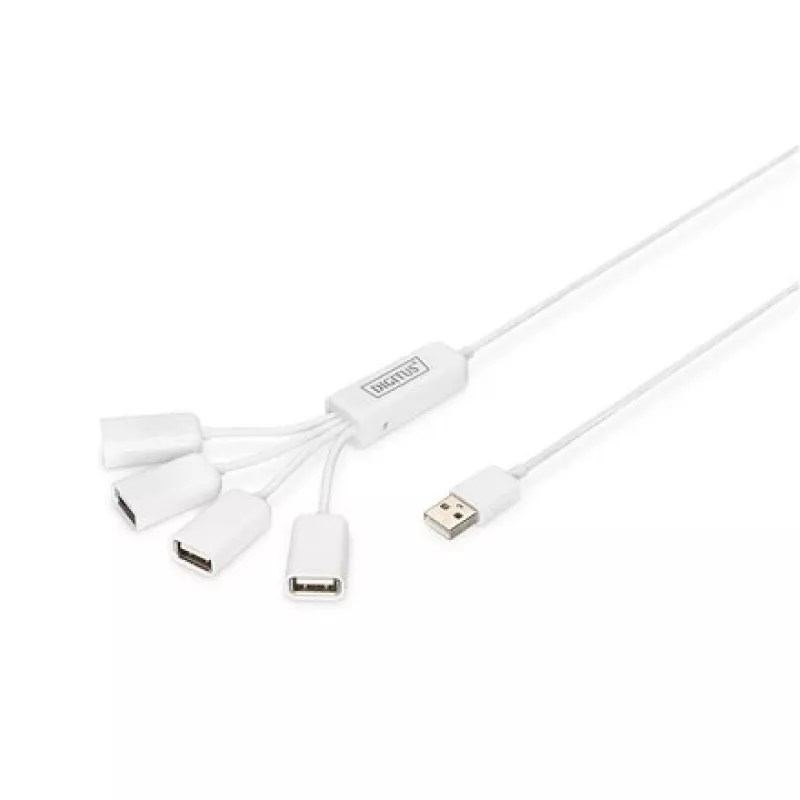 USB Hub Digitus cienki Spider DA-70216