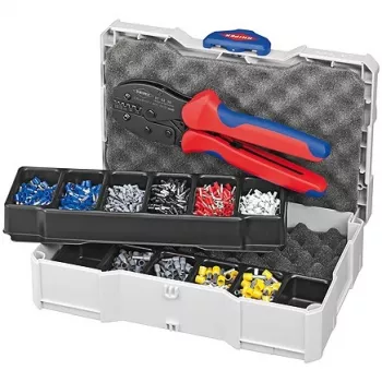 Zestaw narzędzi do zaciskania przewodów Knipex 97 90 23