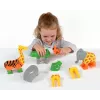 Animal Popular Playthings Magnetyczne Mieszaj i Dopasowuj Zwierzęta Wielokolorowe