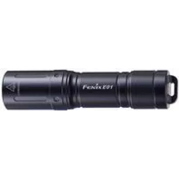 Latarka ręczna Fenix E01 V2.0 Czarna LED 100 lm IP68
