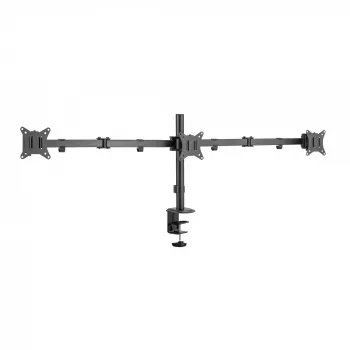 Uchwyt do monitora SBOX LCD-352/3-2 do ekranów 13–27 cali, 3 ramiona, maks. 9 kg na ramię, VESA 100x100