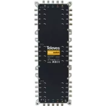 Multiswitch Televes MS524C — 5 in 24 wejściowy multiswitch do dystrybucji satelitarnej i naziemnej