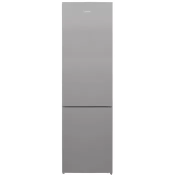 Lodówka INDESIT | INKS 1401 S4E1 | Klasa efektywności energetycznej E | Wolnostojąca | Kombi | Wysokość 202,5 cm | Pojemność netto chłodziarki 266 l | Pojemność netto zamrażarki 120 l | 38 dB | Srebrna