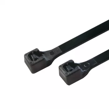 LOGILINK - Zestaw 100 szt. opasek o długości 30 cm, czarny (KAB0004B)