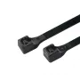 LOGILINK - Zestaw 100 szt. opasek o długości 30 cm, czarny (KAB0004B)
