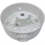 Puszka przyłączeniowa Hikvision DS-1280ZJ-PT3 — biała, uniwersalny montaż, Ø12 cm, wys. 40,5 mm, maks. obciążenie 2 kg