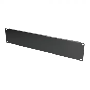 Panel maskujący do szafy rack Extralink Front Blank Panel 2U 19 cali Czarny, obudowa stalowa