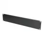 Panel maskujący do szafy rack Extralink Front Blank Panel 2U 19 cali Czarny, obudowa stalowa