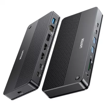 Stacja dokująca UNITEK D1104A01 USB4 przewodowa 100W Power Delivery