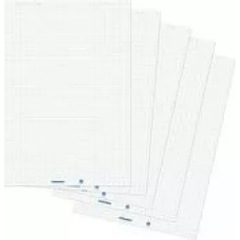 Papier do flipchartów Franken ZUF2180 w kratkę 68 x 99 cm 20 arkuszy na blok, 5 bloków