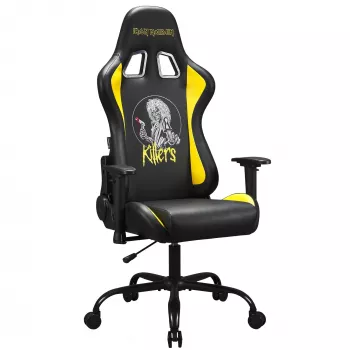 Fotel gamingowy SUBSONIC Subsonic Pro Iron Maiden Killers — ergonomiczna konstrukcja, regulowana wysokość