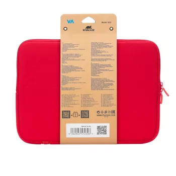 Pokrowiec Rivacase 5123 33,8 cm (13,3 cala) Czerwony