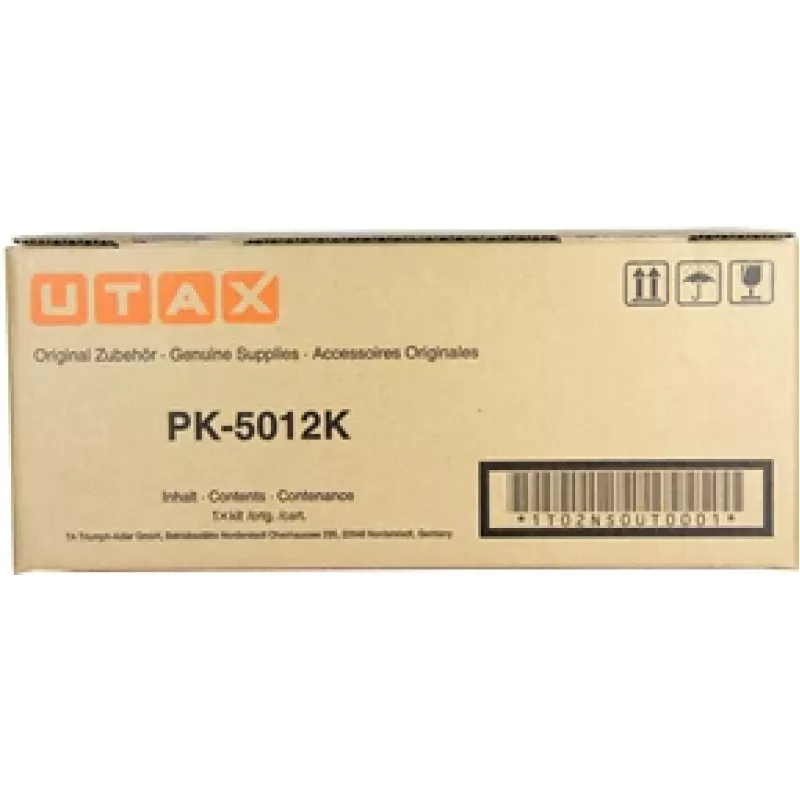Utax Toner PK-5012K Black (1T02NS0UT0) VE 1 Stück für P-C3560DN, P-C3560I MFP, P-C3565I MFP (1T02NS0UT0)