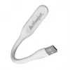 Lampka komputerowa LED USB Activejet biała
