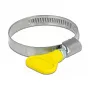 Zacisk motylkowy DeLOCK 400 SS 32–50 mm, 5 sztuk, żółty