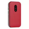Doro Leva E22 Feature Phone z klapką, 2,8 cala (7,11 cm) Wyświetlacz, Single SIM, 0,3 MP kamera, 1150 mAh, 127,8 g, Czerwony/Biały