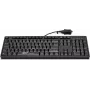 GETT Device Technology CleanType Easy Basic - Klawiatura - USB - Niemiecka - Czarna (KL26211)