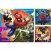 Puzzle 3x49 elementów Spiderman
