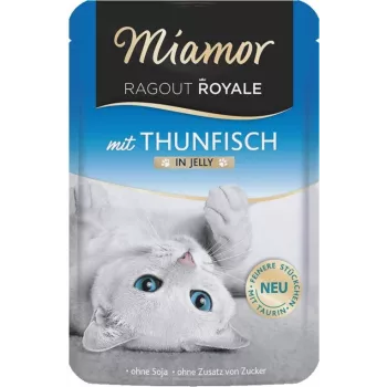 MIAMOR Ragout Royale Tuńczyk w galarecie - mokra karma dla kota - 100g