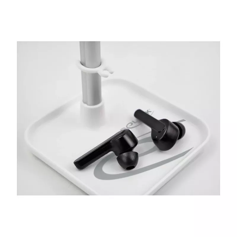 DeLOCK Smartphone and Tablet Telescopic Stand with Storage srebrny biały