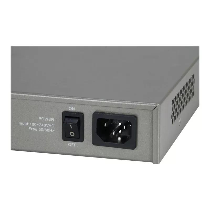LevelOne GTL-2091 Zarządzany przełącznik L3 Gigabit Ethernet (10/100/1000) Szary