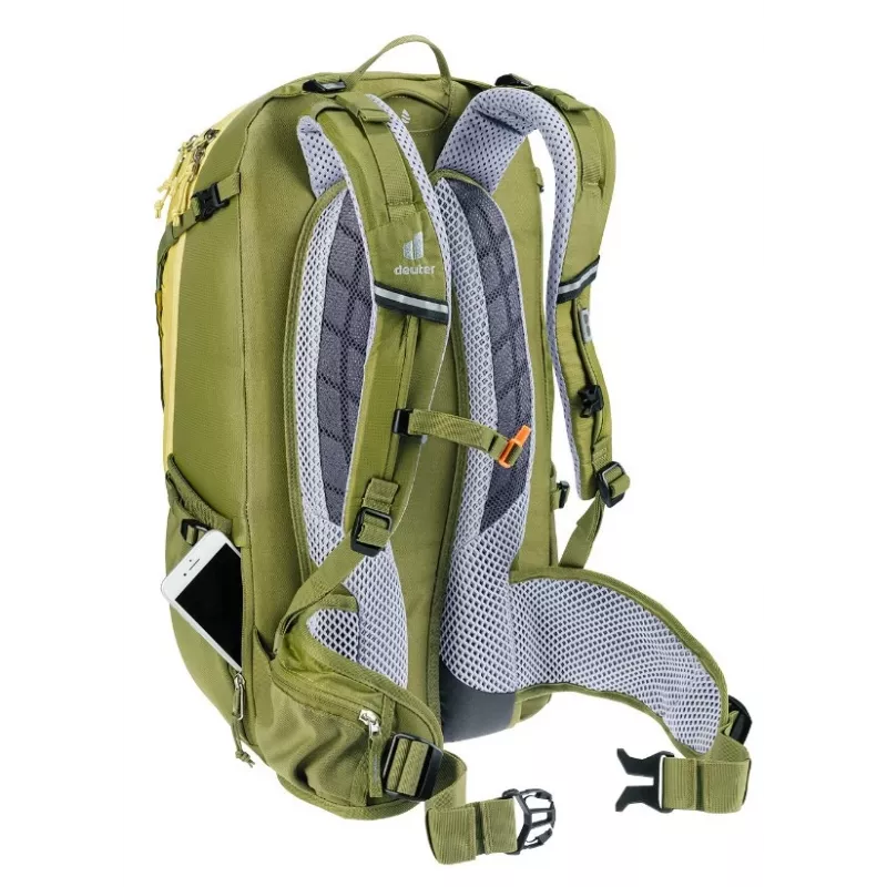 Plecak rowerowy -Deuter Trans Alpine 30 Sprout- kaktus