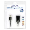 LogiLink Przedłużacz USB 2.0 - Kabel USB 5 m USB A