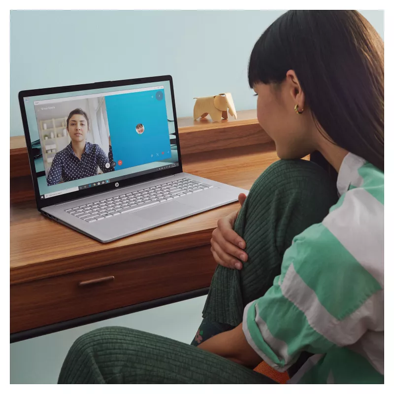 HP 17-cn3659ng A2TZ2EA#ABD Notebook 43,9 cm (17,3) 1920x1080 - Intel Core i5 1334U - 512GB SSD - bez GPU - HDMI/USB-C - bez systemu operacyjnego - Srebrny (A2TZ2EA#ABD)