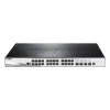 D-Link DGS-1510-28XMP Zarządzalny przełącznik L2/L3 Gigabit Ethernet (10/100/1000) Power over Ethernet (PoE) Czarny, Szary