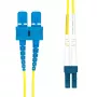 Kabel krosowy światłowodowy ProXtend FO-LCSCOS2D-007 LC - SC UPC OS2 duplex 7 m